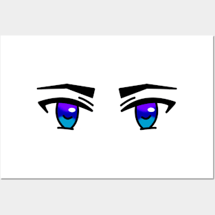 Anime Eyes Posters and Art